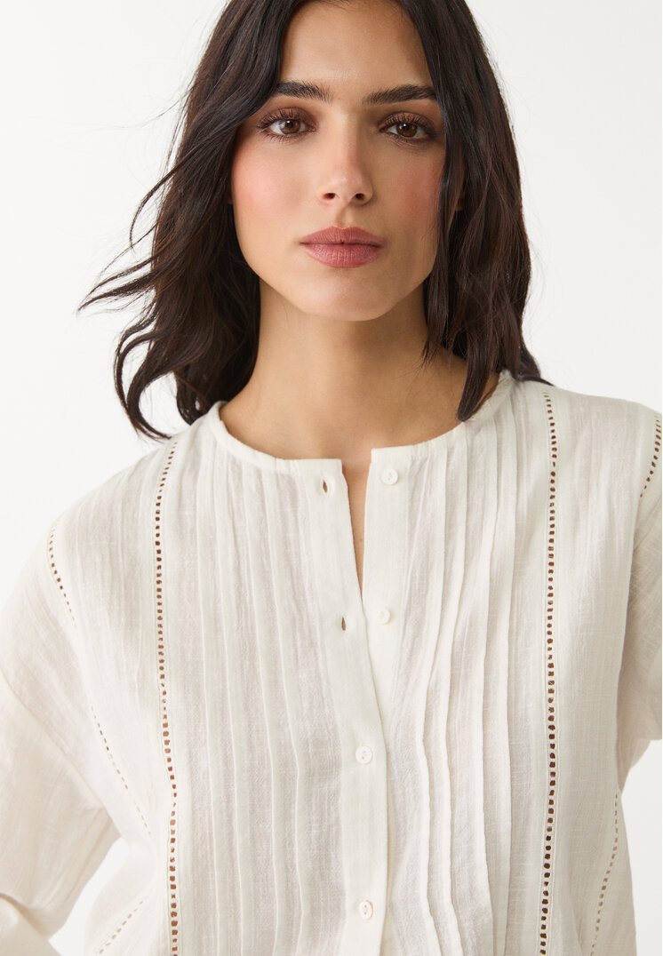 blusa fluida entredoses