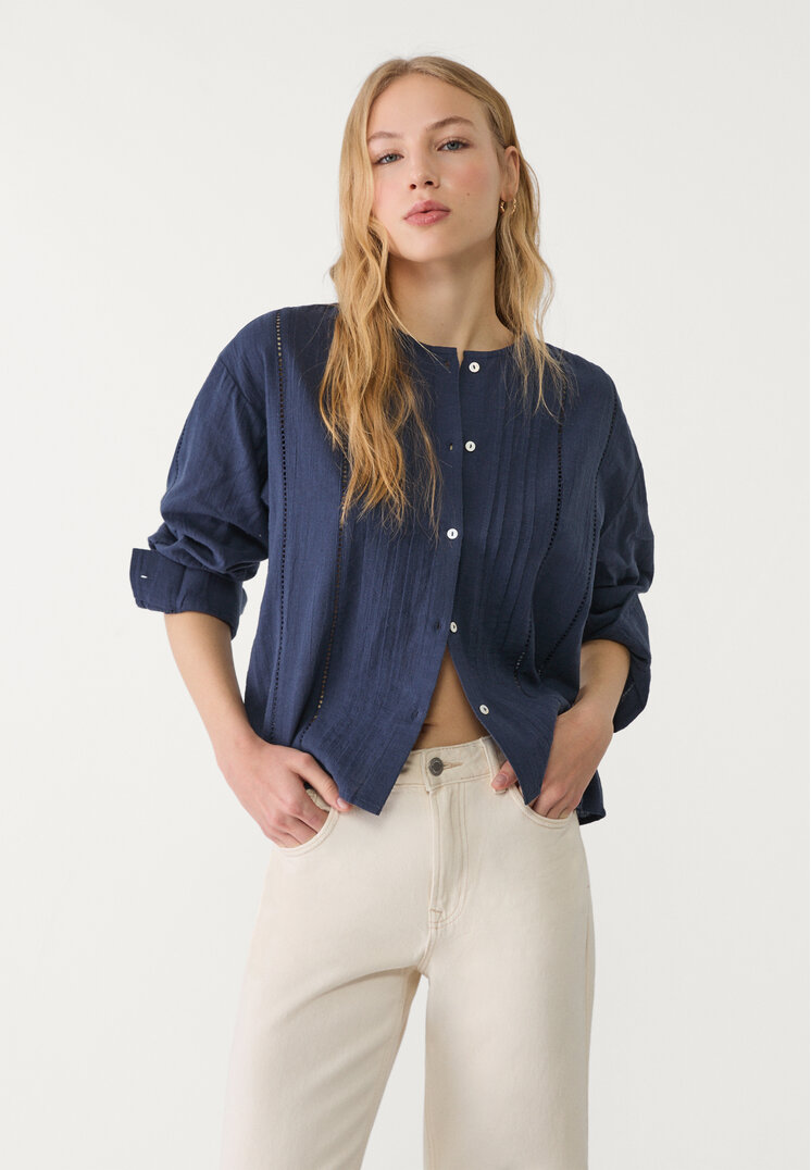 blusa fluida entredoses