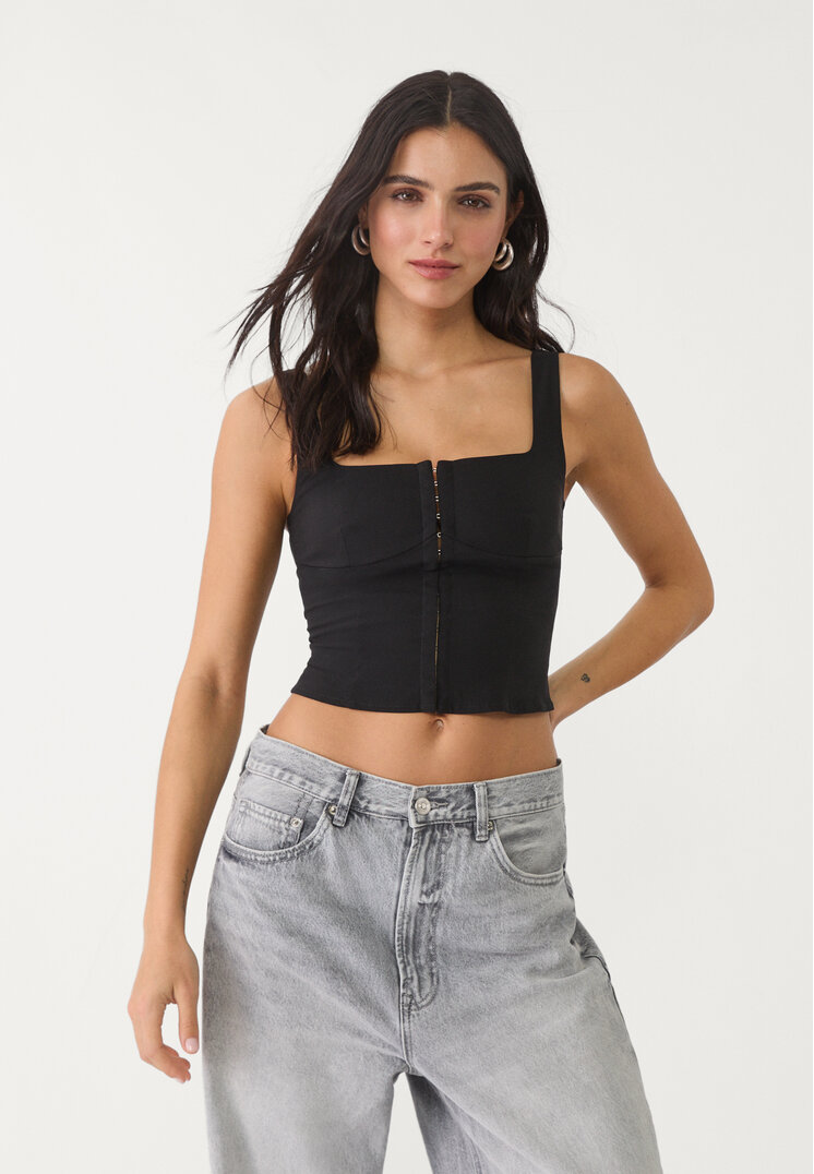 top corset tirantes