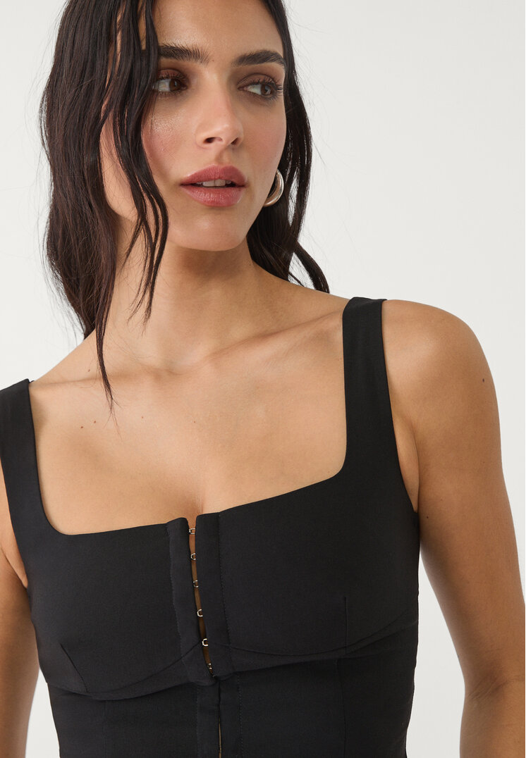 top corset tirantes
