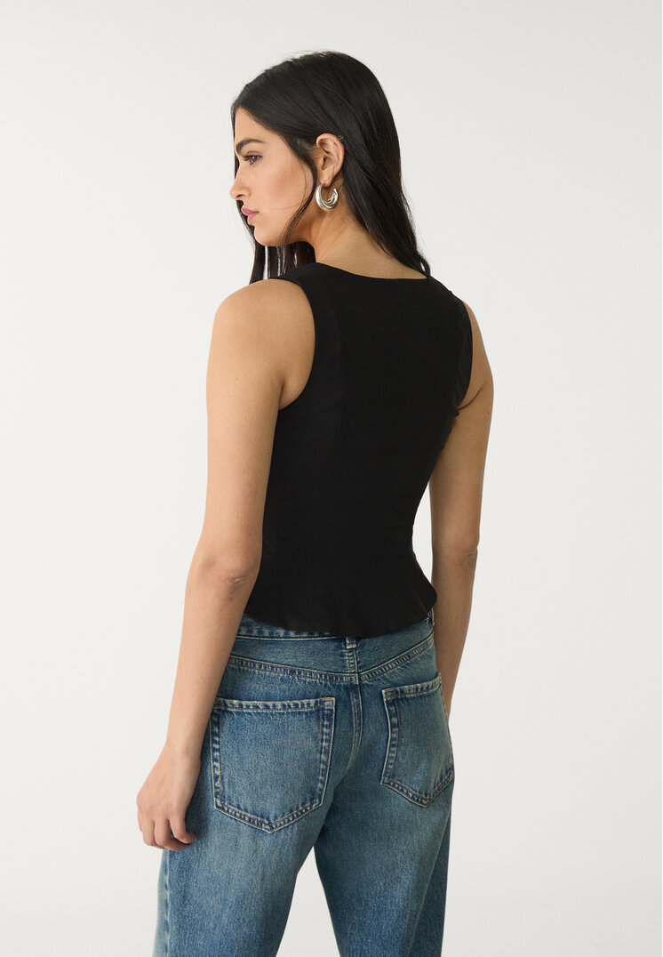 top corset peplum