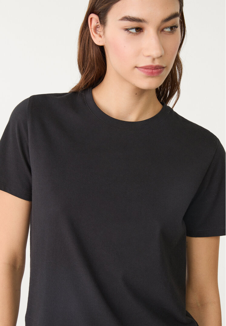 Camisetas B sicas De Algod n Para Mujer Stradivarius Espa a Camisetas B sicas De Algod n Para Mujer Stradivarius Espa a