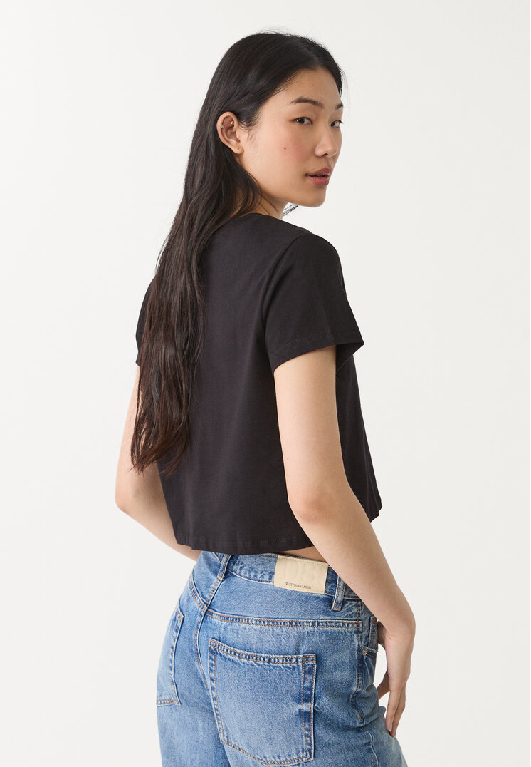 set 2 camisetas crop