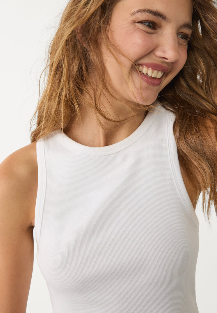 camiseta crop basica canale