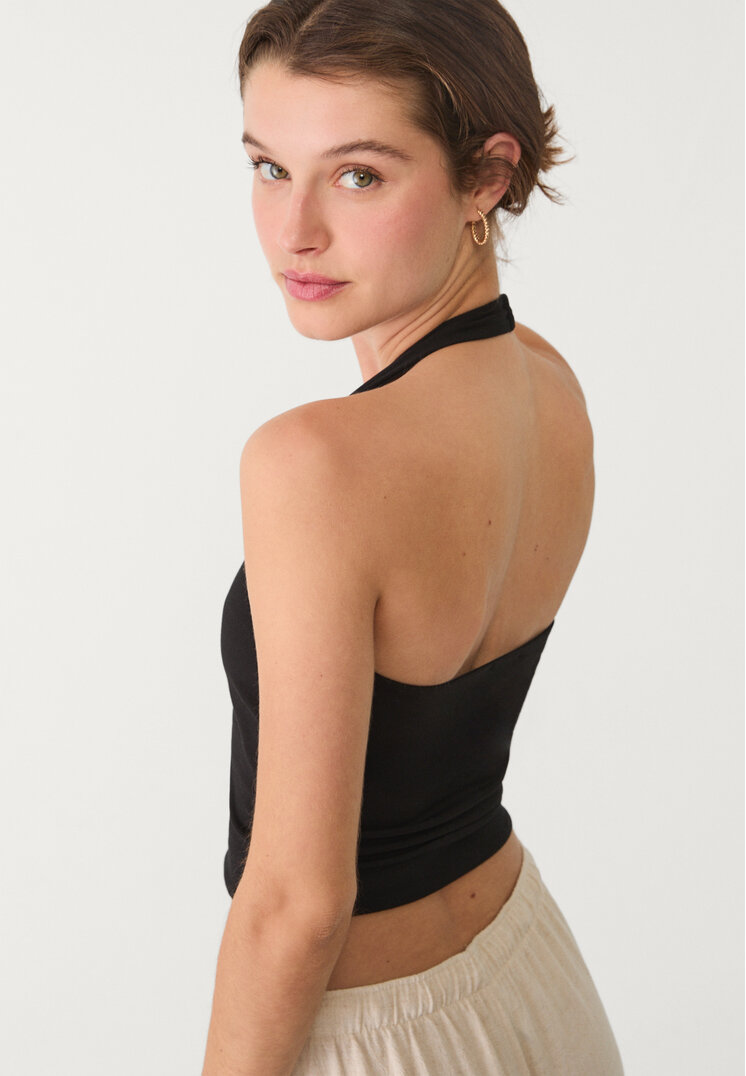 top corto halter
