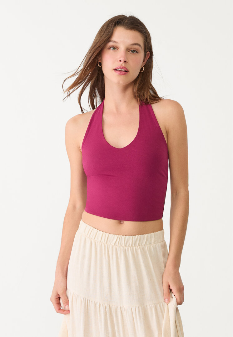 top corto halter