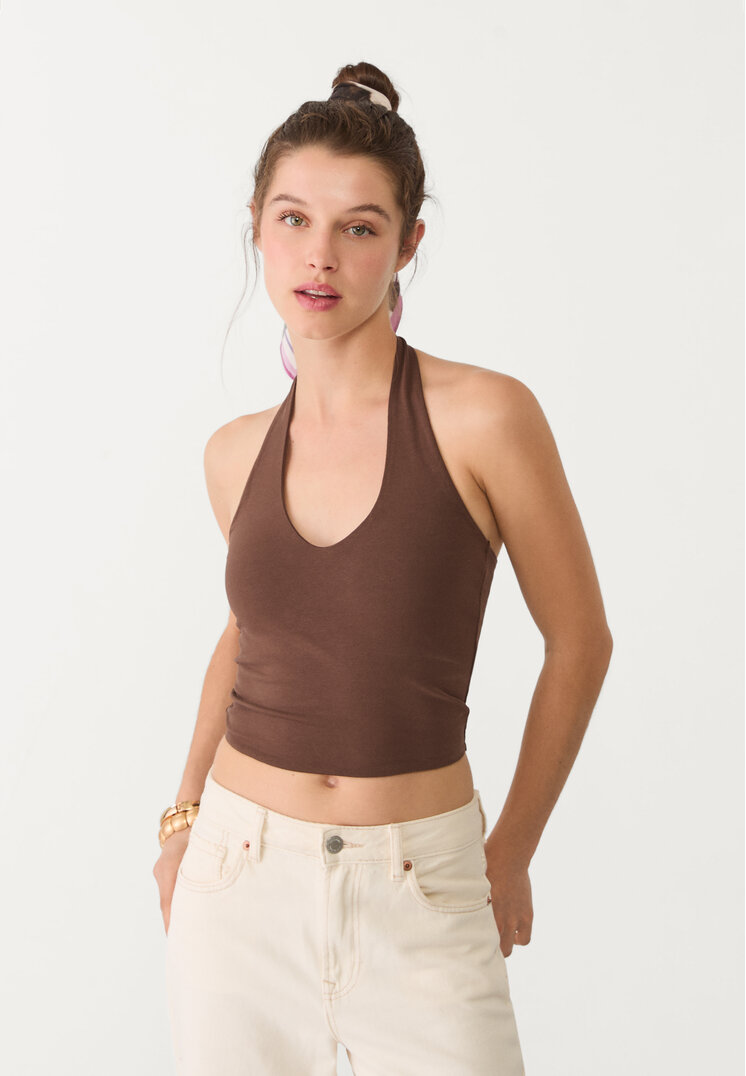 top corto halter