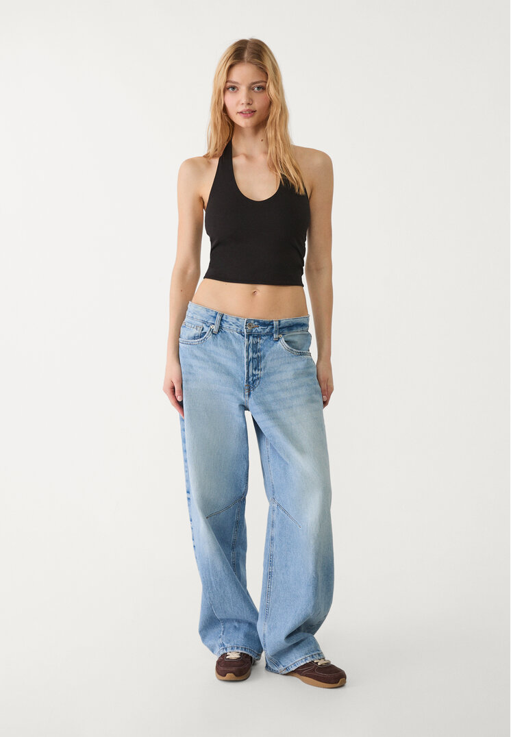 pack 2 tops cortos halter