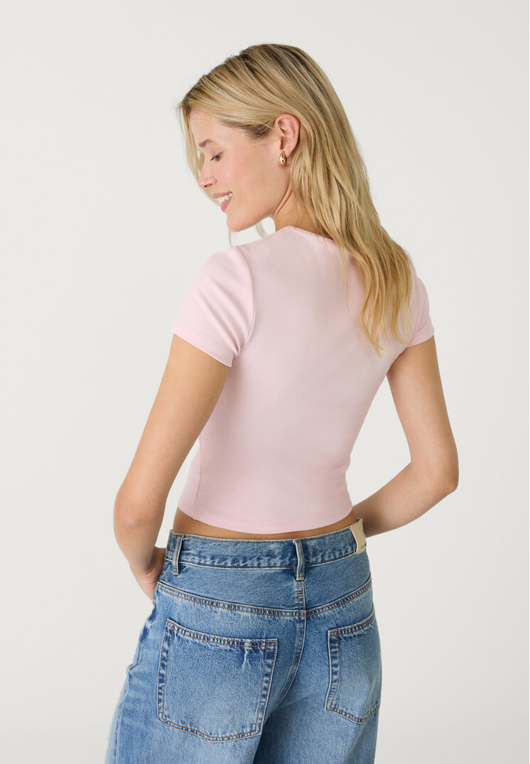 camiseta basica slim fit
