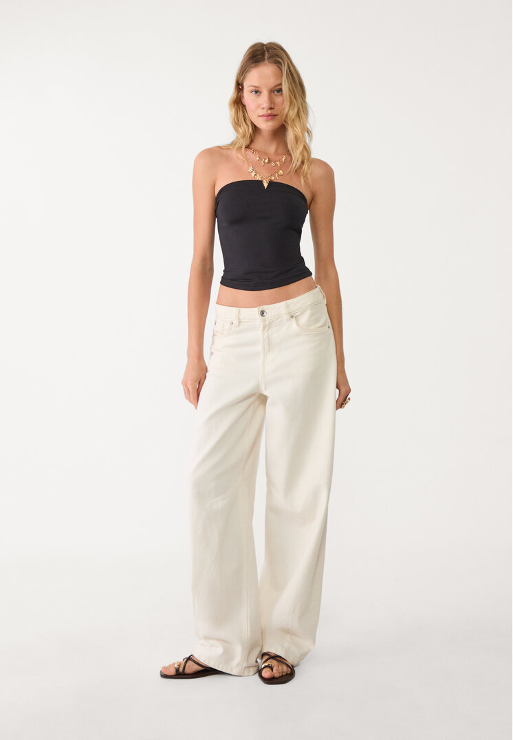 top bandeau poliamida