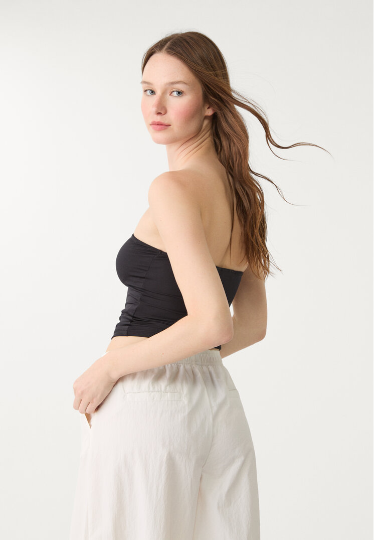 top bandeau poliamida