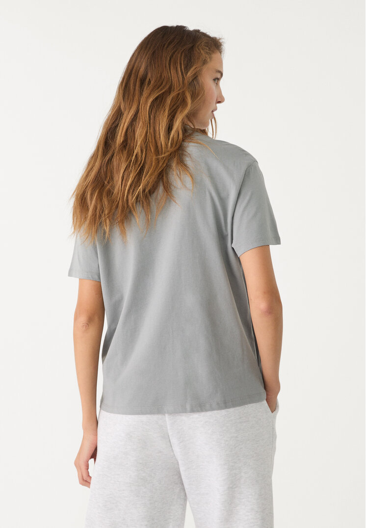 camiseta estampada brillos