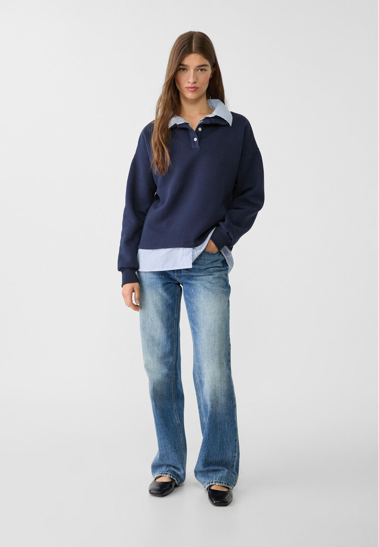 polo combinada popelin