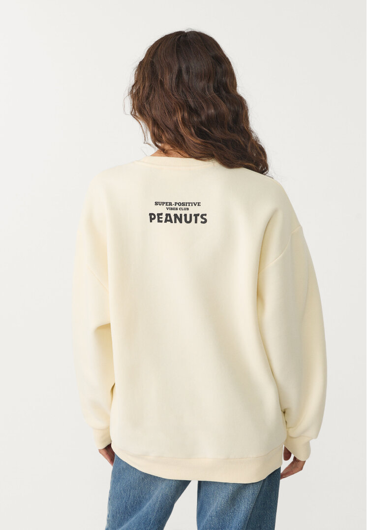 sudadera peanuts bordado