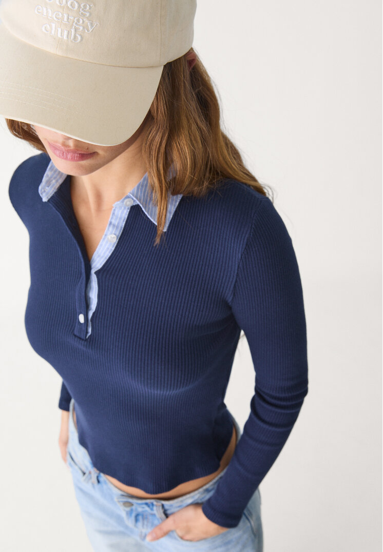 camiseta bimateria