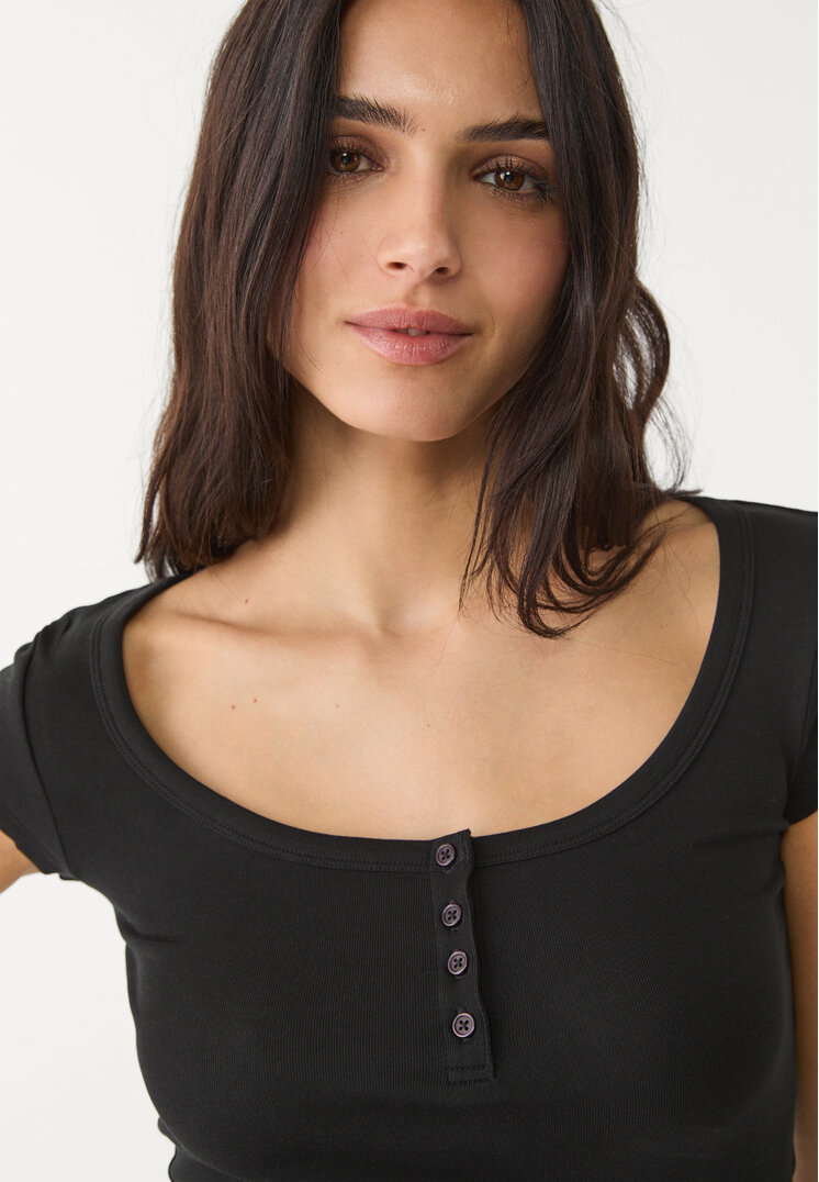 camiseta panadera botones