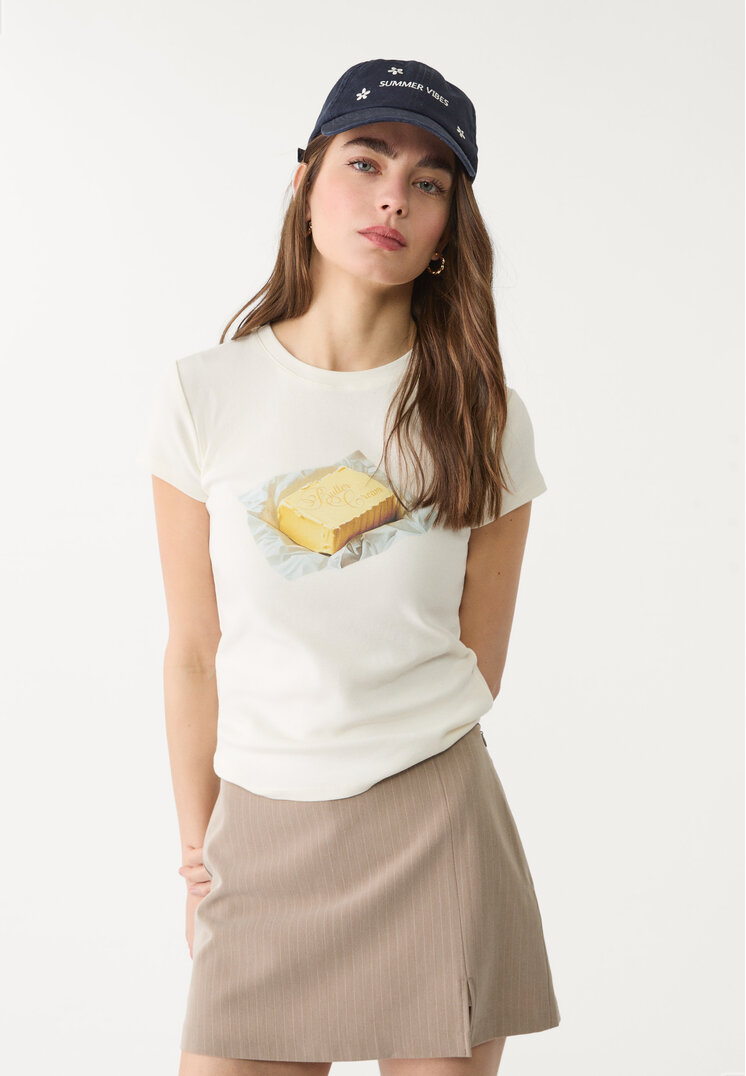 camiseta fitted butter
