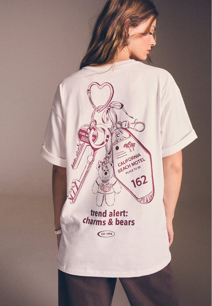 camiseta oversize heavy cotton osito