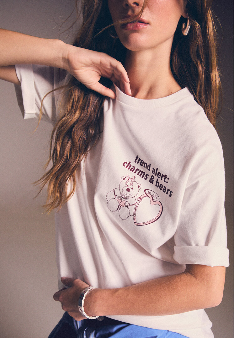 camiseta oversize heavy cotton osito