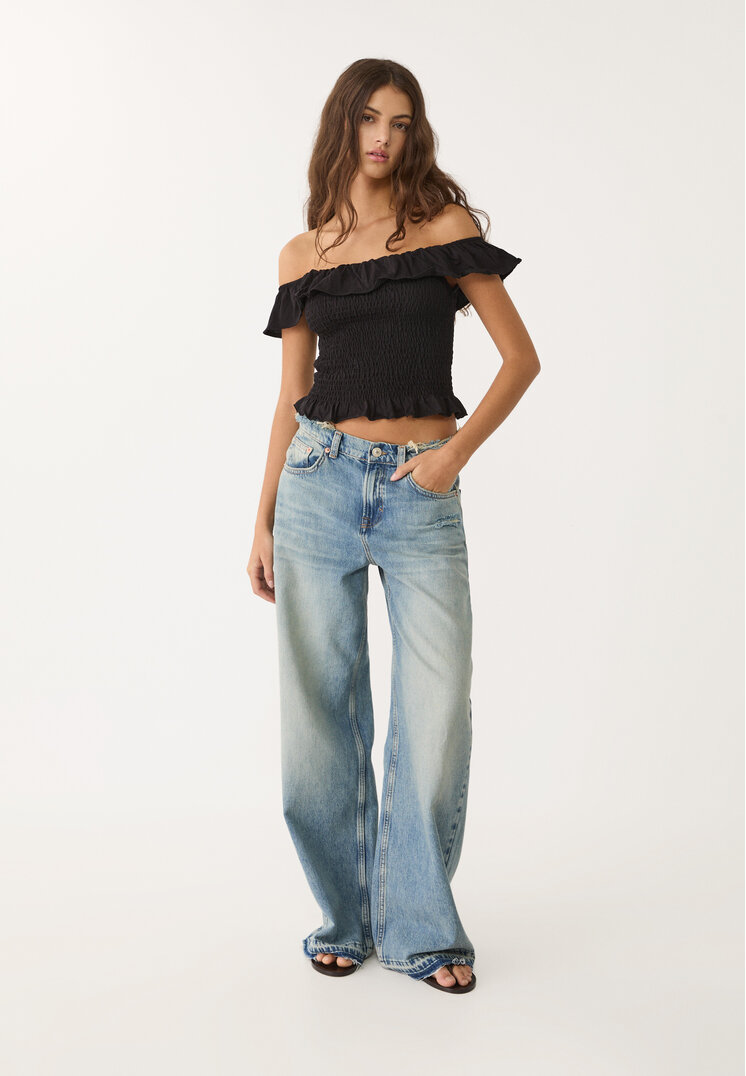 camiseta volantes