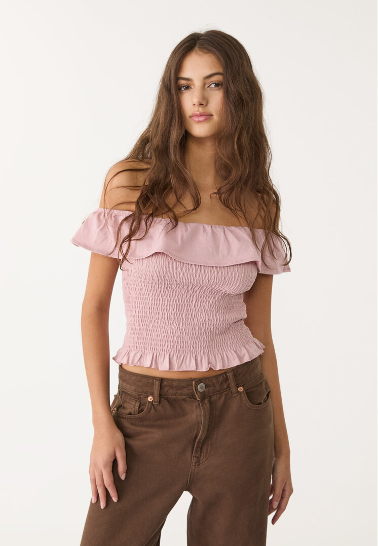 camiseta volantes