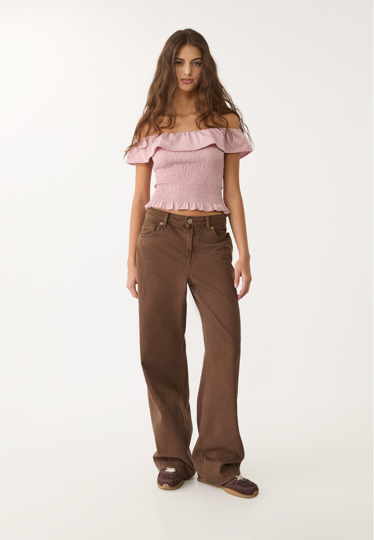 camiseta volantes