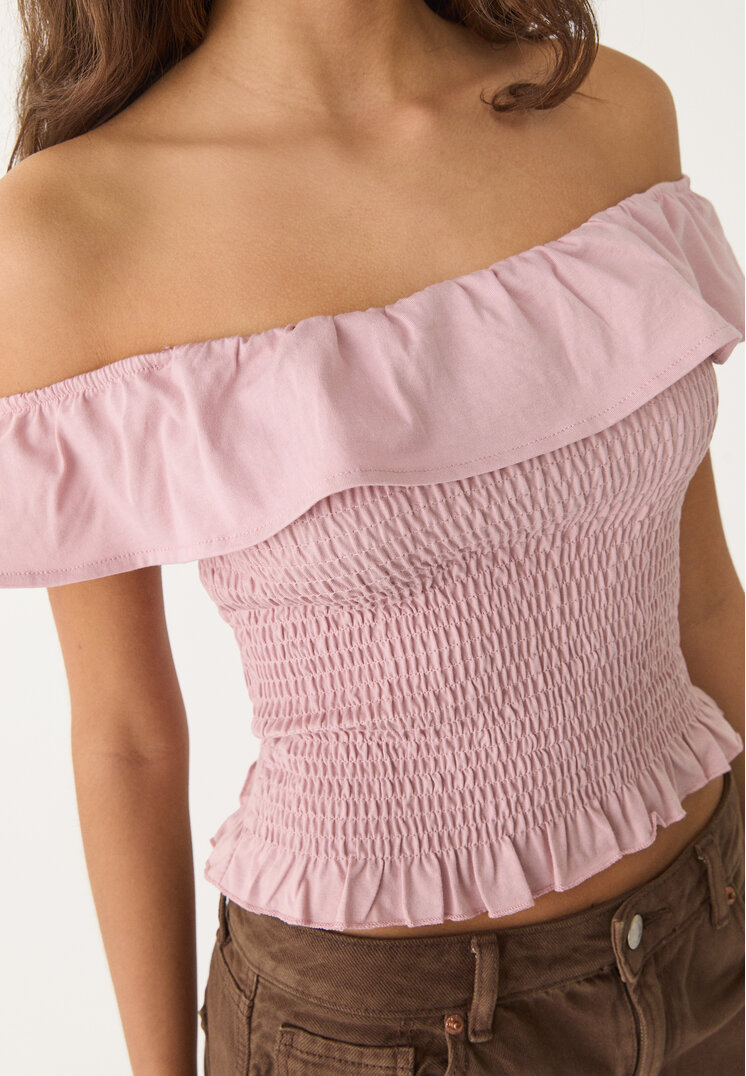 camiseta volantes