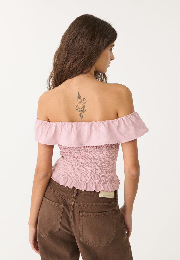 camiseta volantes