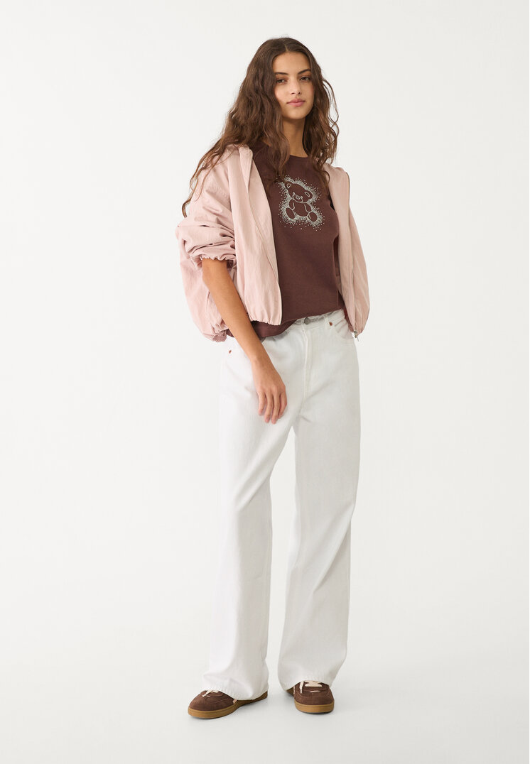camiseta oso brillos