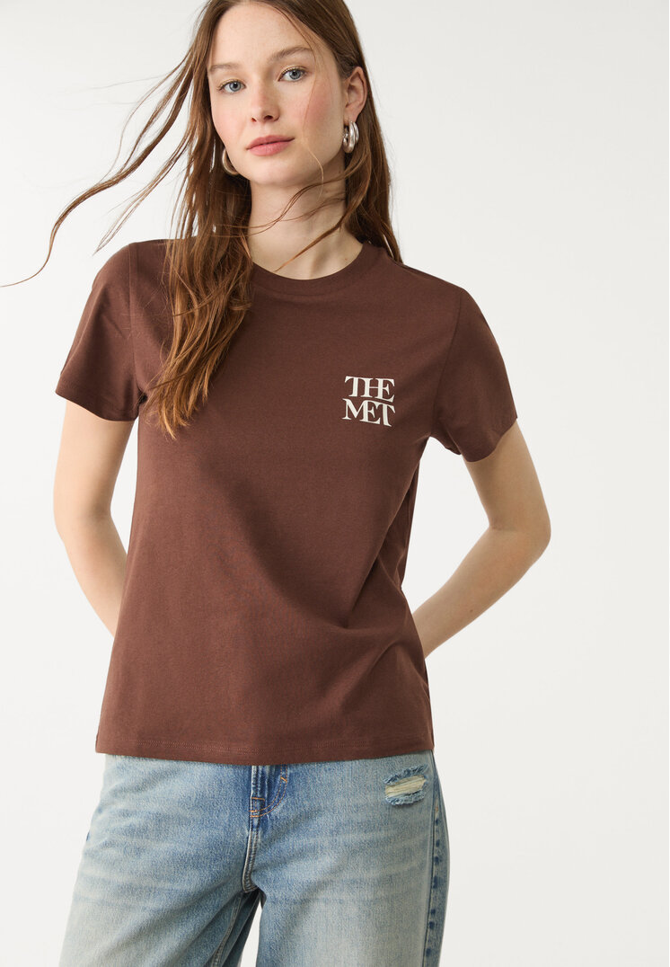 camiseta regular fit the met