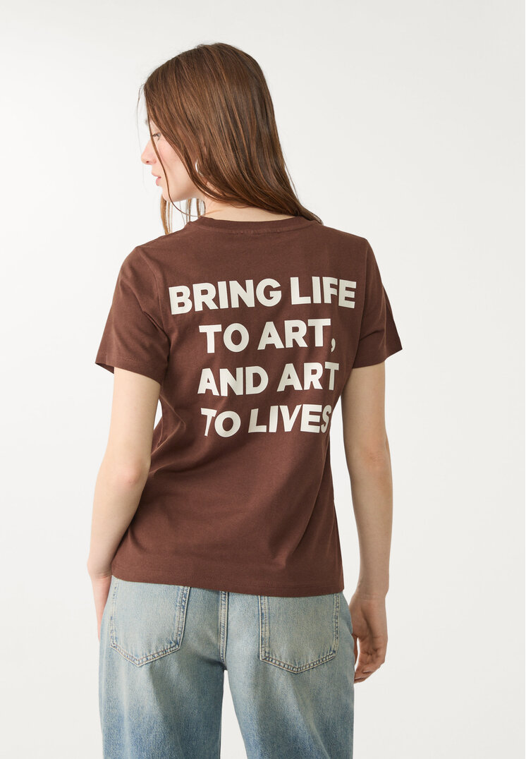 camiseta regular fit the met