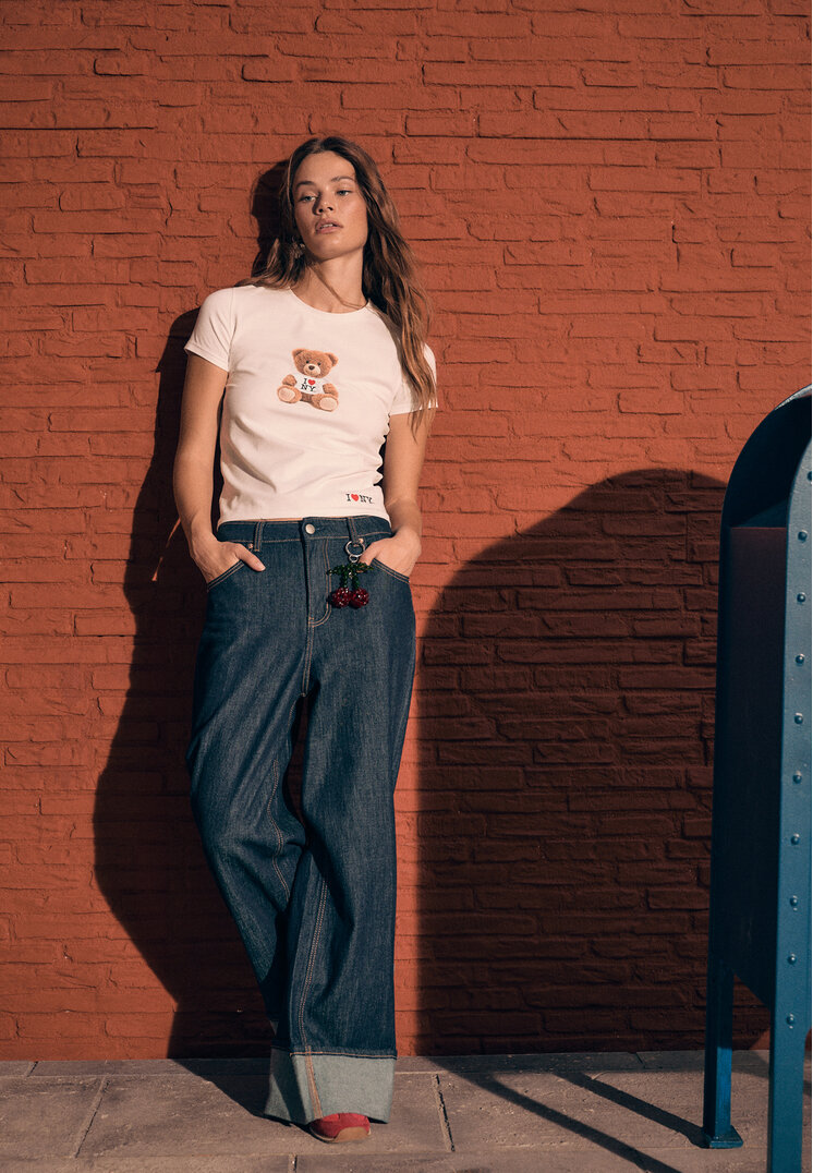 camiseta oso i love ny