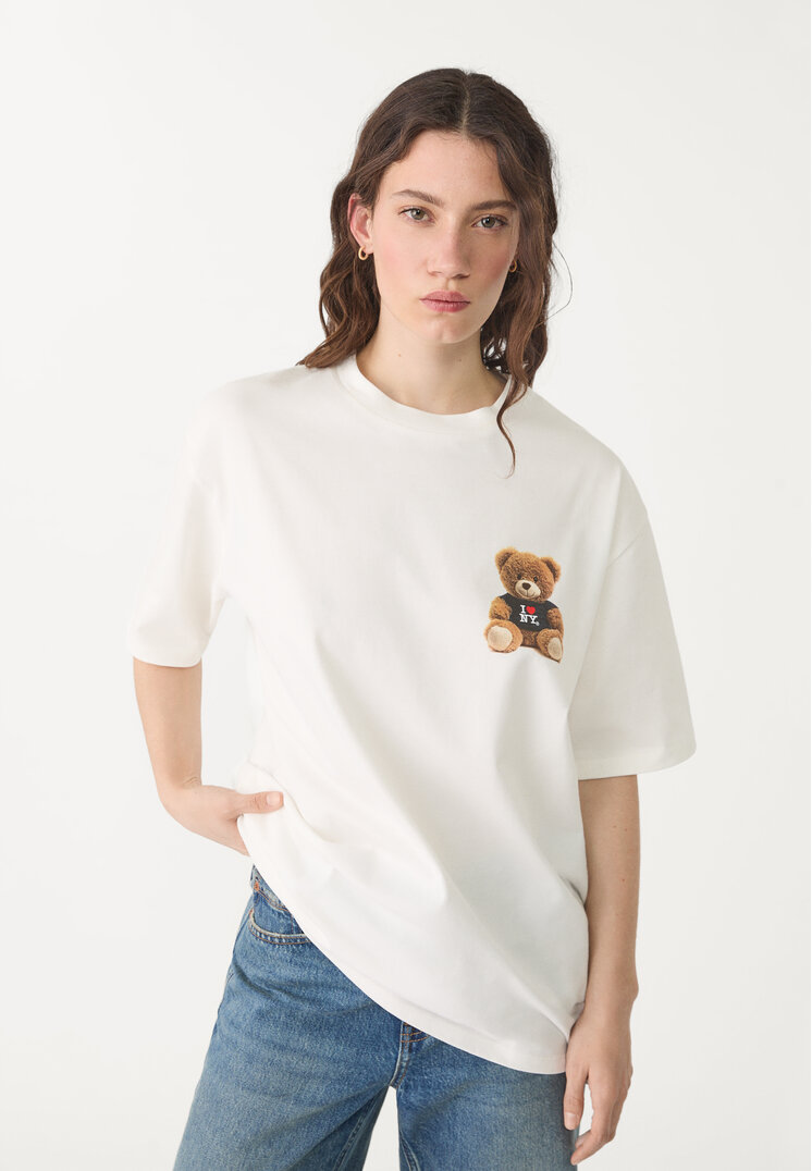 camiseta oversize i love ny