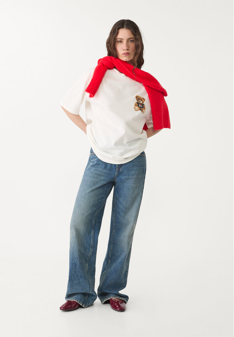 camiseta oversize i love ny