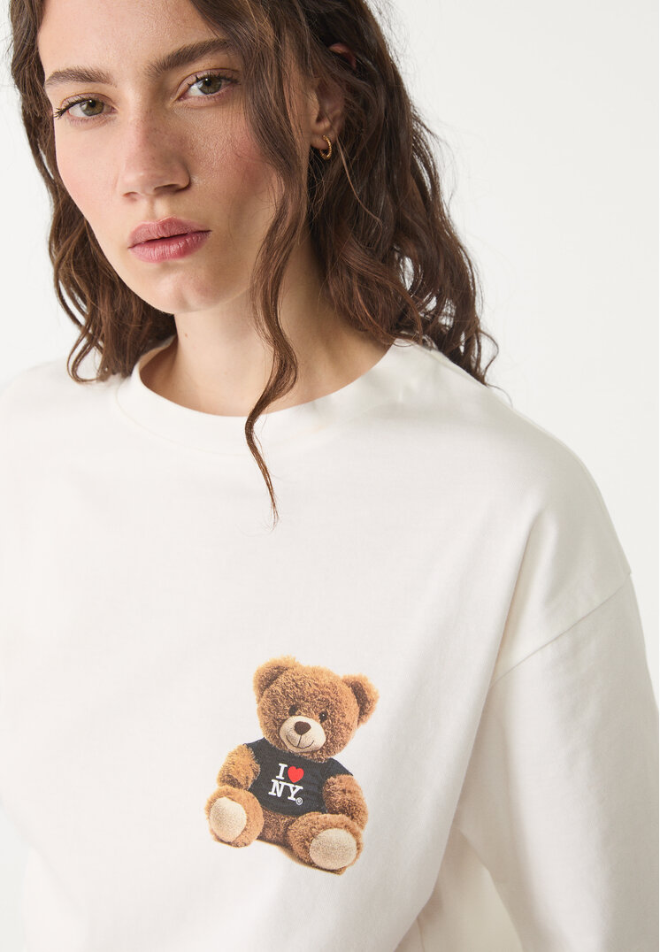 camiseta oversize i love ny