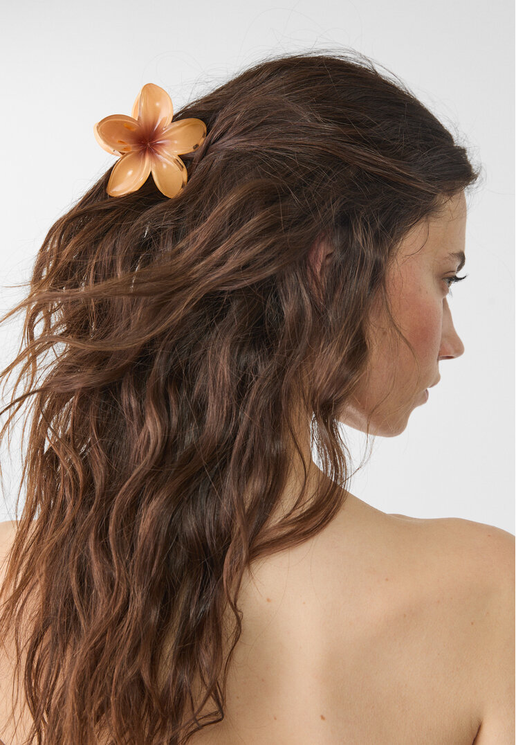 set 3 pinzas flor
