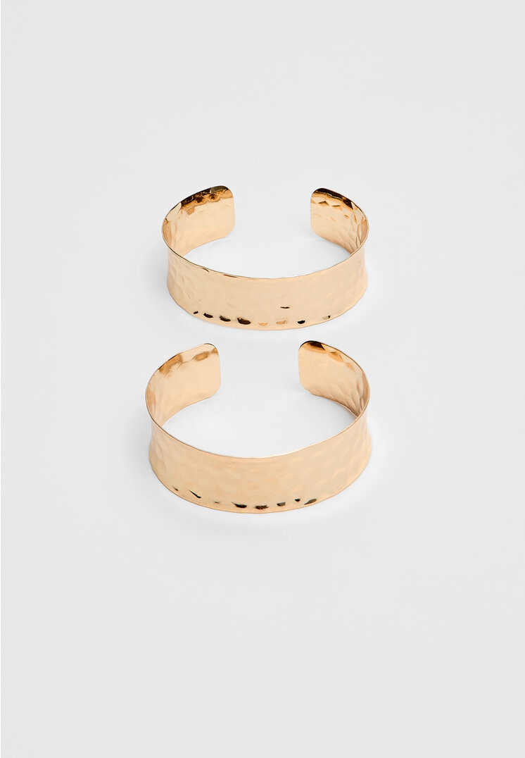 set 2 brazaletes textura