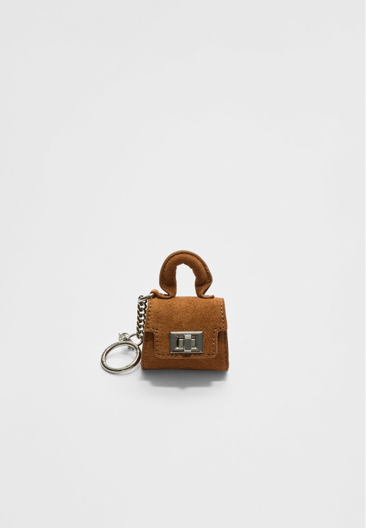 llavero charm mini bolso