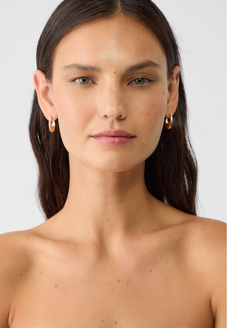 set 9 pendientes aros y brillos