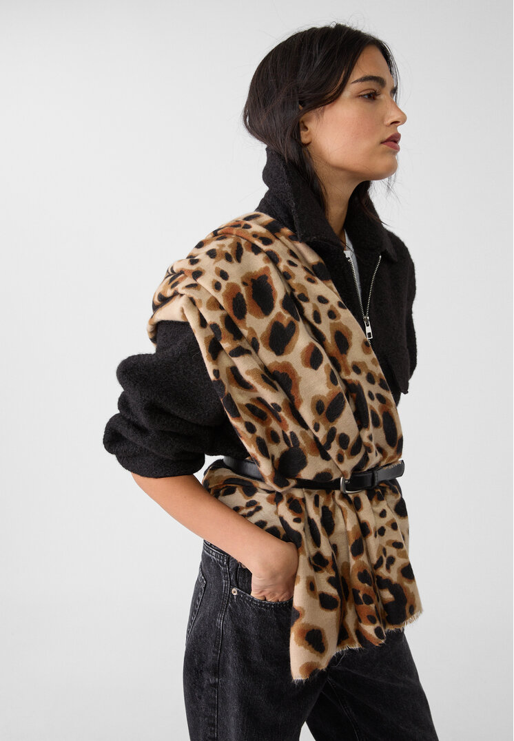 bufanda leopardo