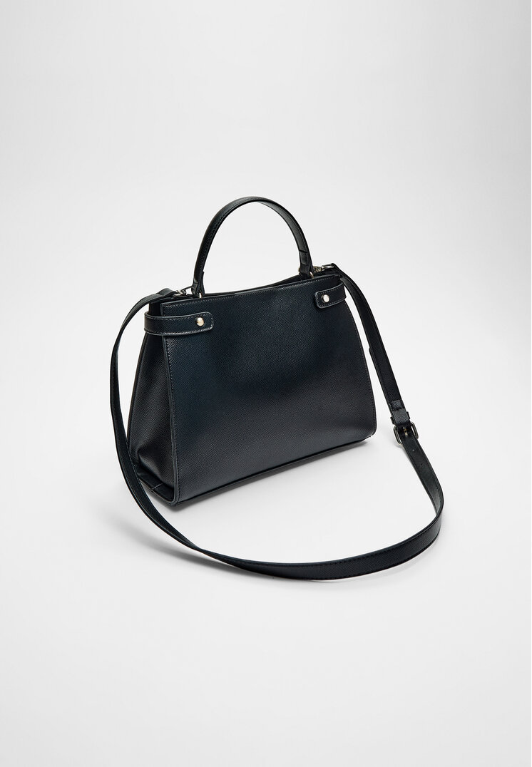 bolso tote hebilla