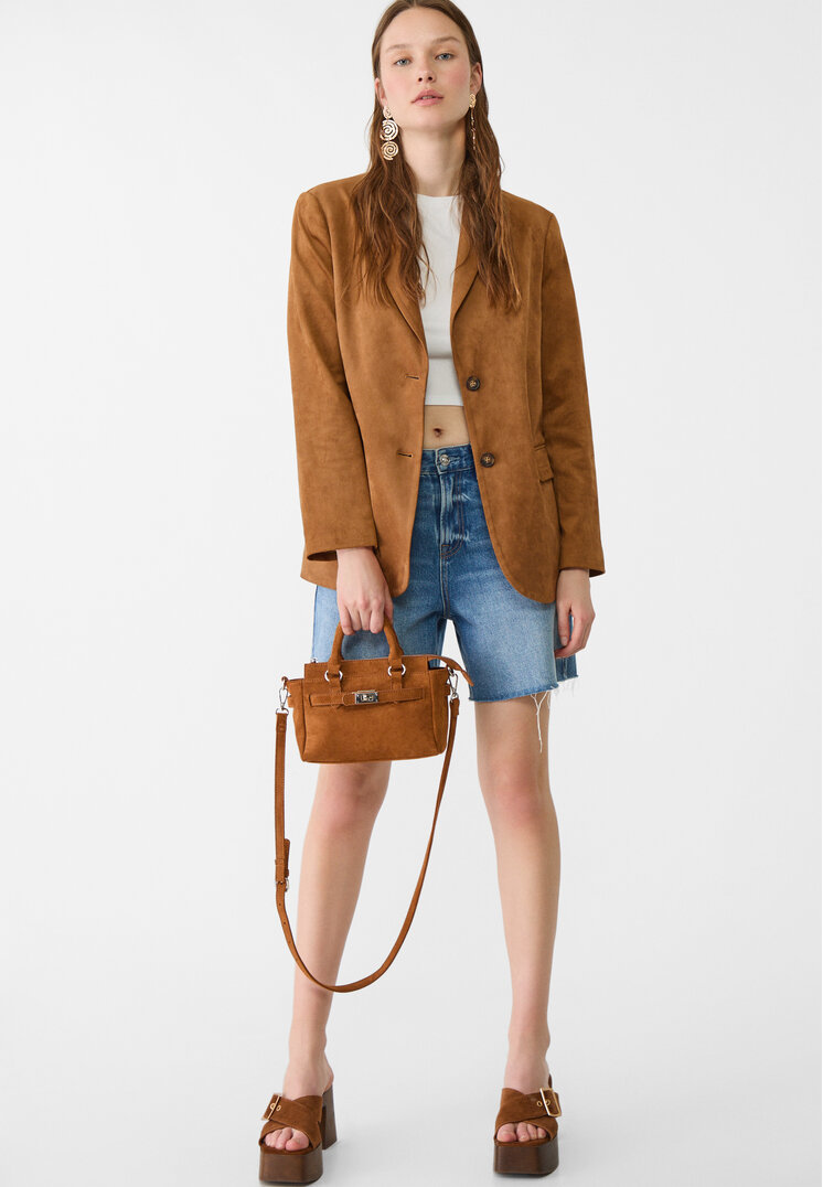 bolso bandolera hebilla
