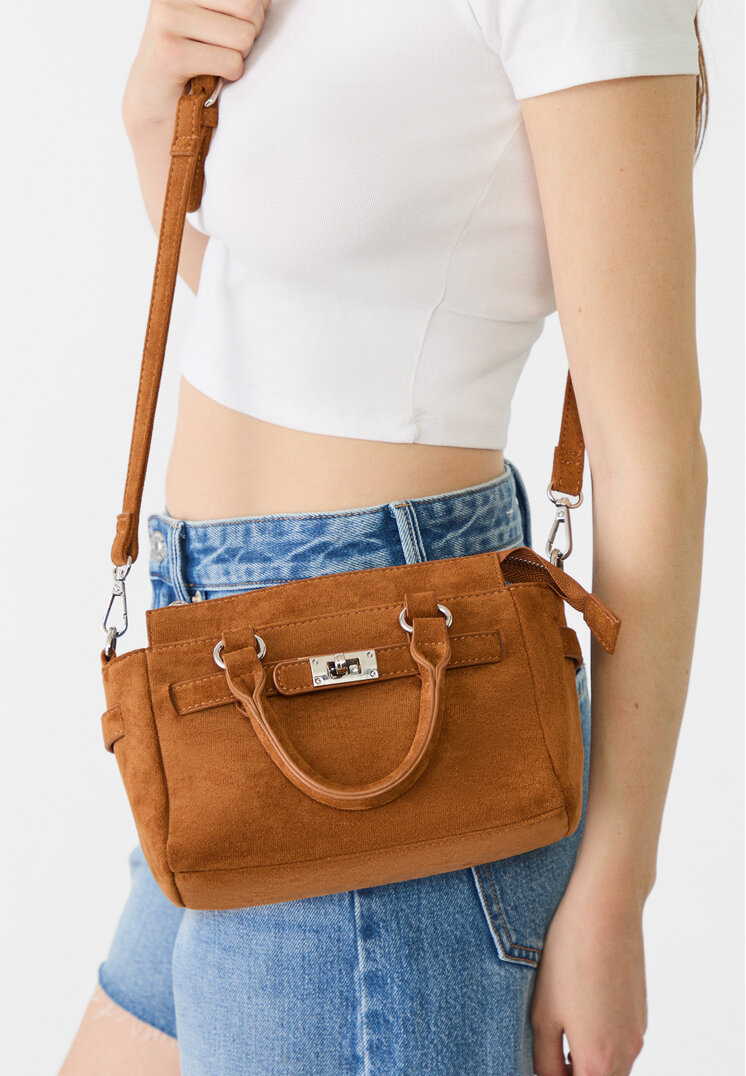 bolso bandolera hebilla
