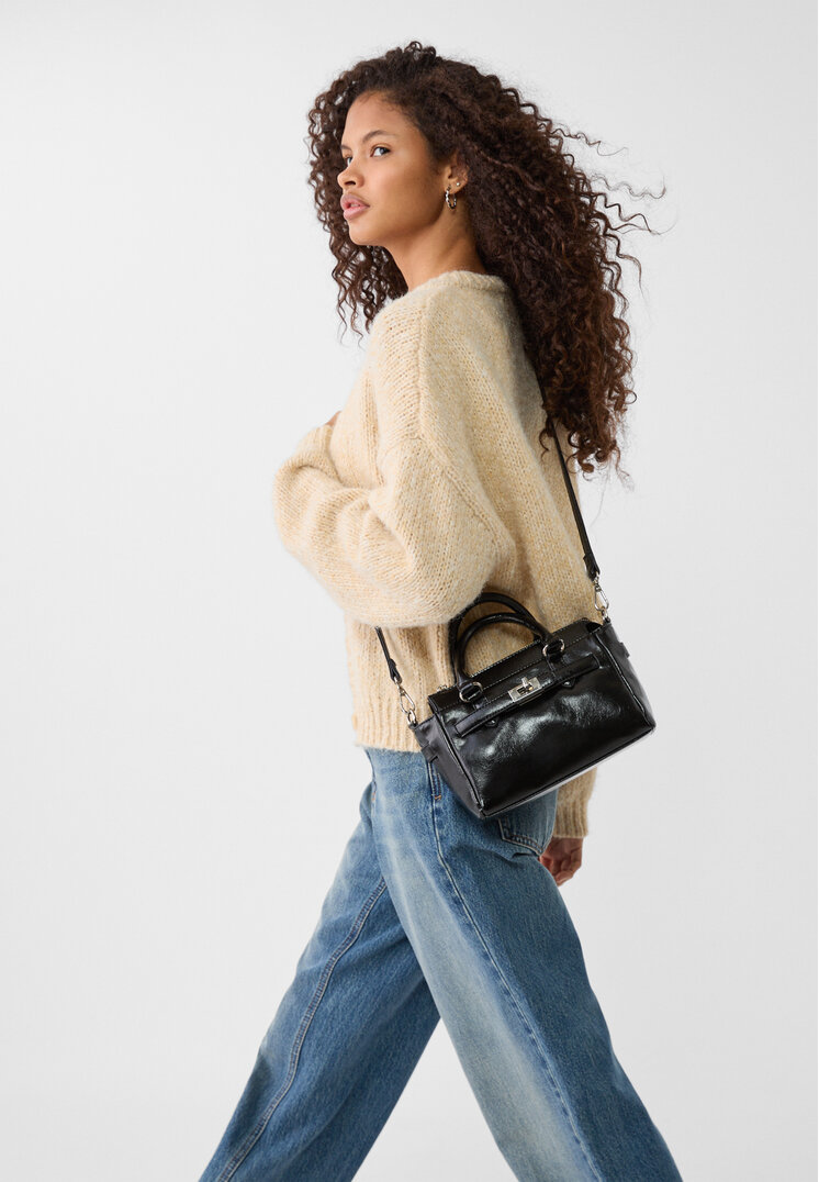 bolso bandolera hebilla