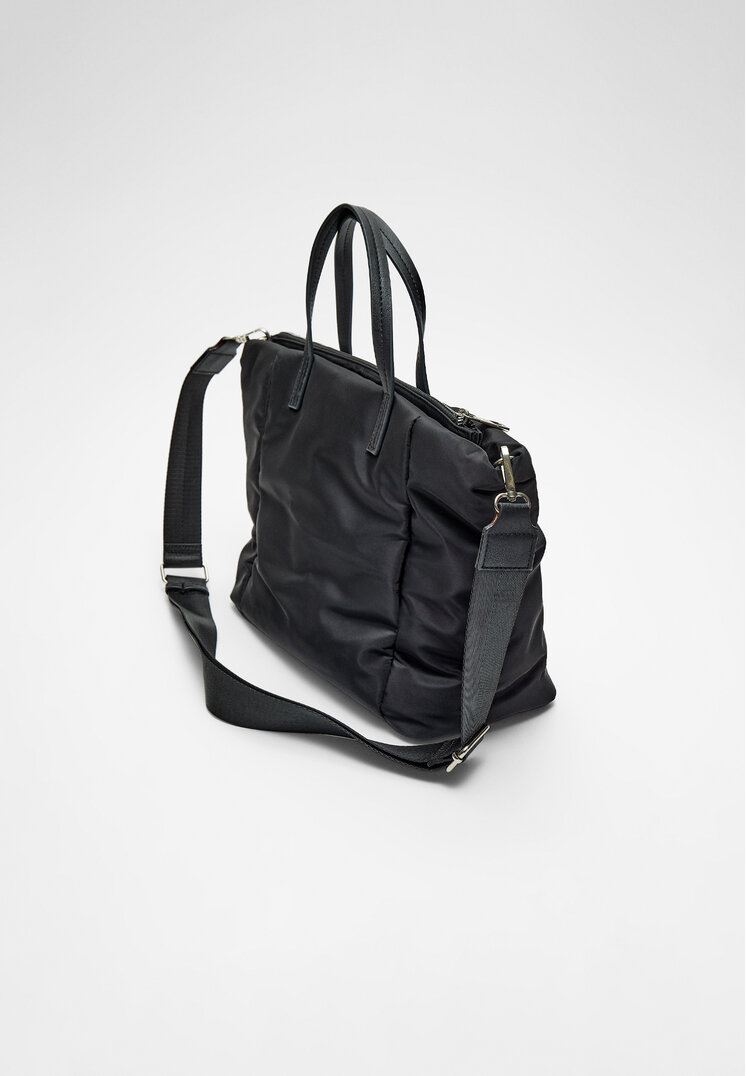 bolso shopper cremallera