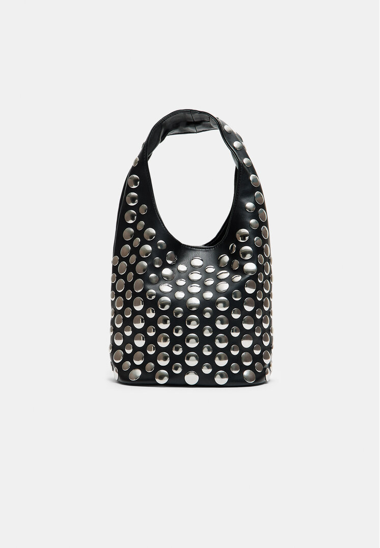 bolso hombro tachas