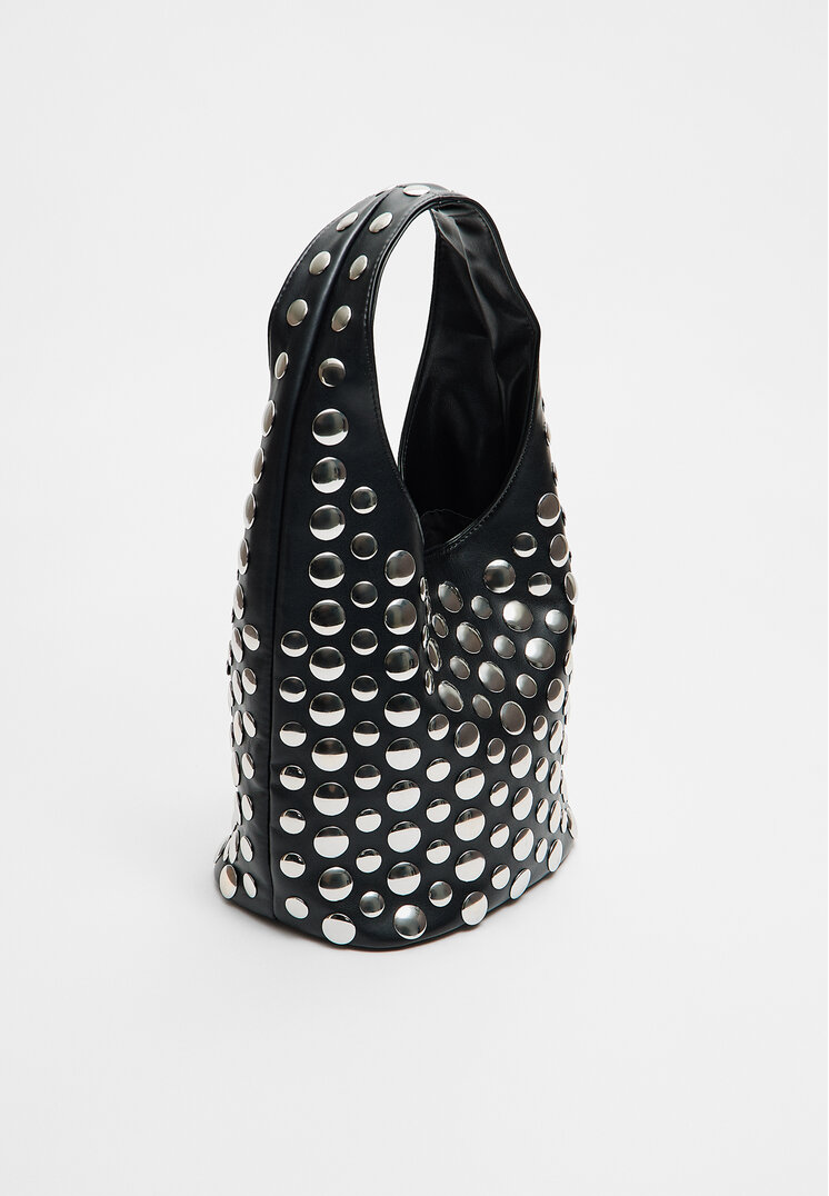 bolso hombro tachas
