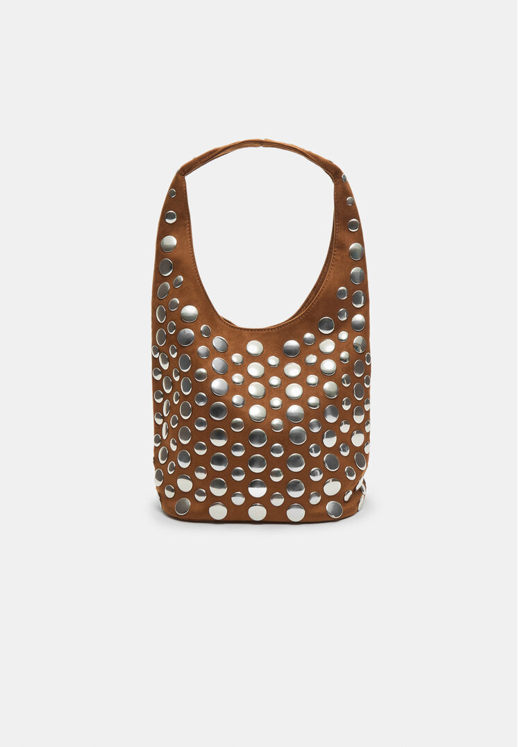 bolso hombro tachas