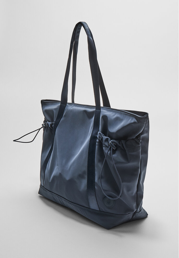 bolso shopper tejido
