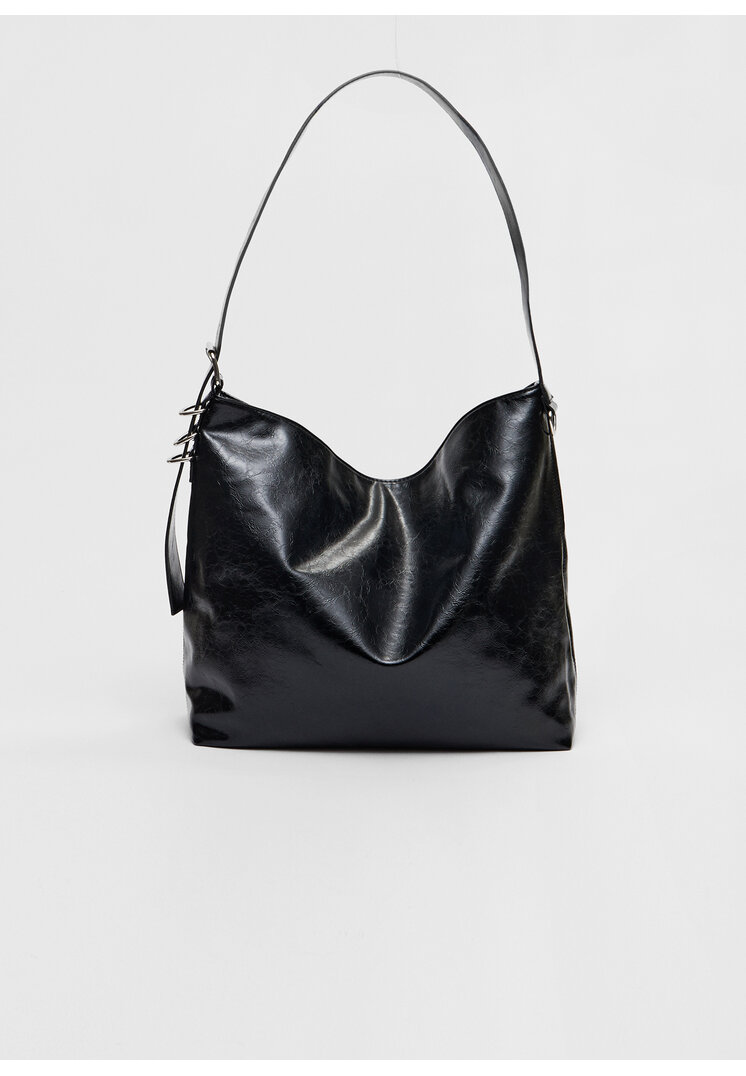 bolso bucket efecto piel